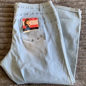 Wax Jeans Distressed Denim Light Wash Skinny NWT